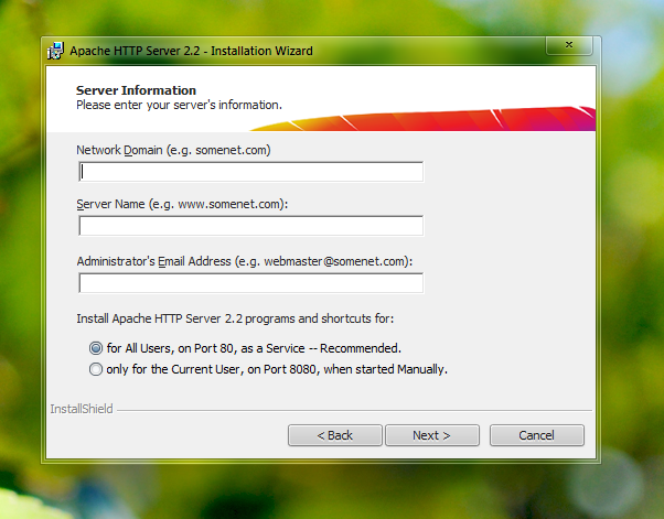 Proposed installer graphic