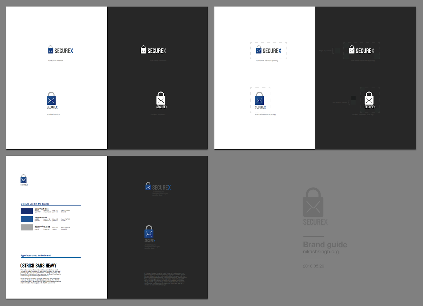 SecureX brand guide preview
